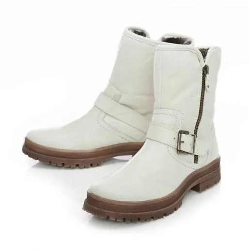 Sh Eifel Ice Leather Women Moda In Pelle White Boots Sh Eifel Ice Leather Women Moda In Pelle White Boots