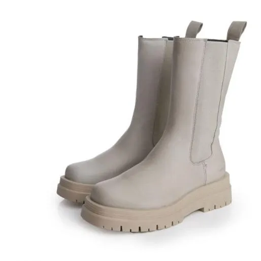 Sh Idiom Grey Leather Women Moda In Pelle Leather Boots Sh Idiom Grey Leather Women Moda In Pelle Leather Boots