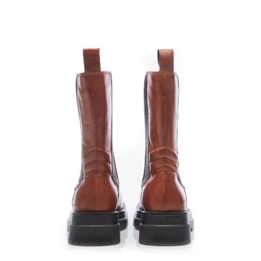 Sh Idiom Tan Leather Women Moda In Pelle Leather Boots Sh Idiom Tan Leather Women Moda In Pelle Leather Boots