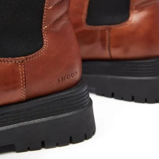 Sh Idiom Tan Leather Women Moda In Pelle Leather Boots Sh Idiom Tan Leather Women Moda In Pelle Leather Boots