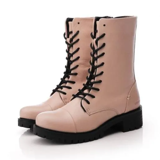 Sh Illona Cream Leather Women Moda In Pelle Ankle Boots Sh Illona Cream Leather Women Moda In Pelle Ankle Boots