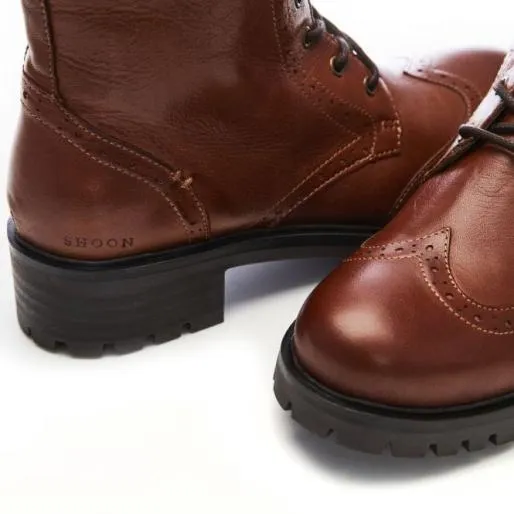 Sh Irogue Tan Leather Women Moda In Pelle Leather Boots Sh Irogue Tan Leather Women Moda In Pelle Leather Boots