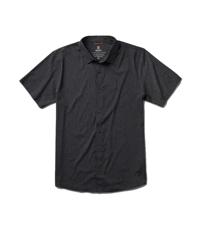 Shirts Men Roark Bless Up Breathable Stretch Shirt Black 2