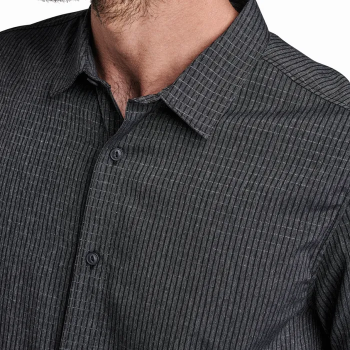 Shirts Men Roark Bless Up Breathable Stretch Shirt Black 2