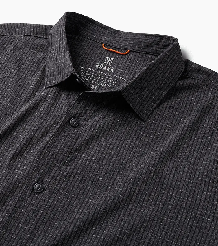 Shirts Men Roark Bless Up Breathable Stretch Shirt Black 2