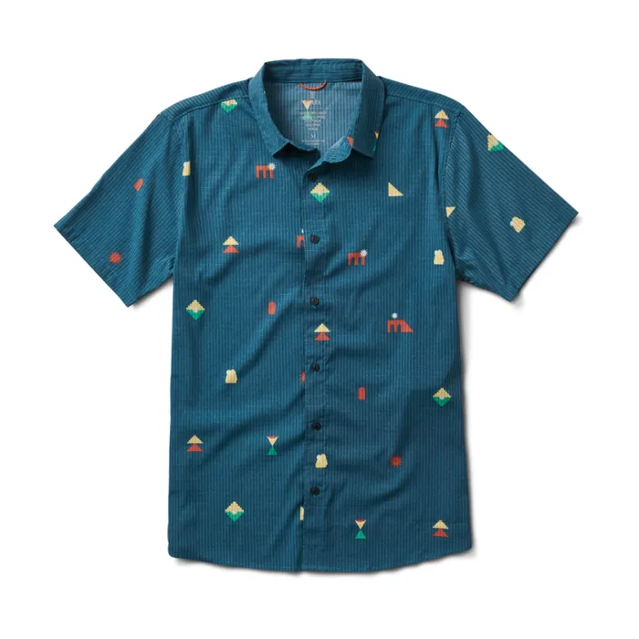Shirts Men Roark Bless Up Breathable Stretch Shirt Costa