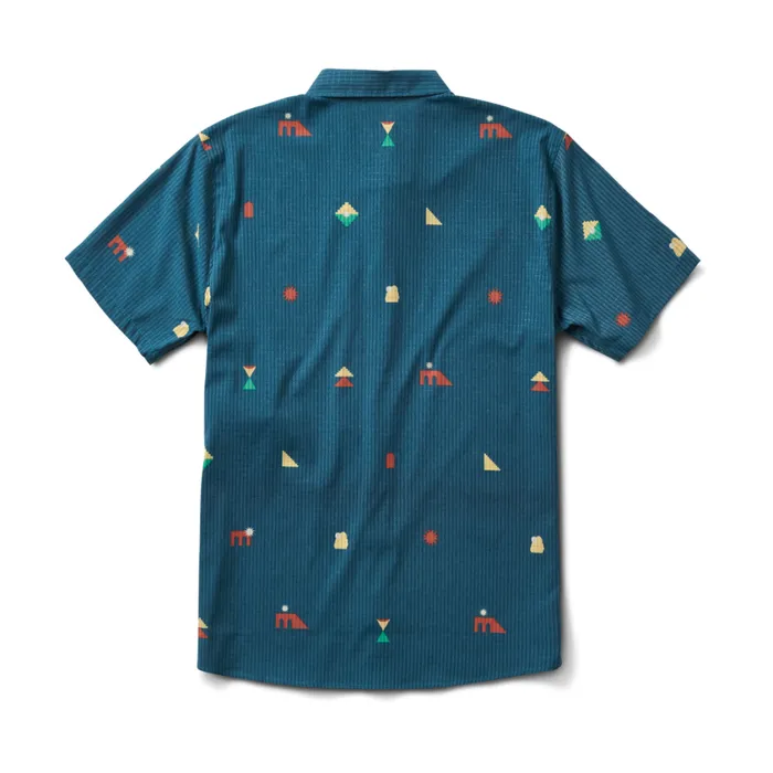 Shirts Men Roark Bless Up Breathable Stretch Shirt Costa