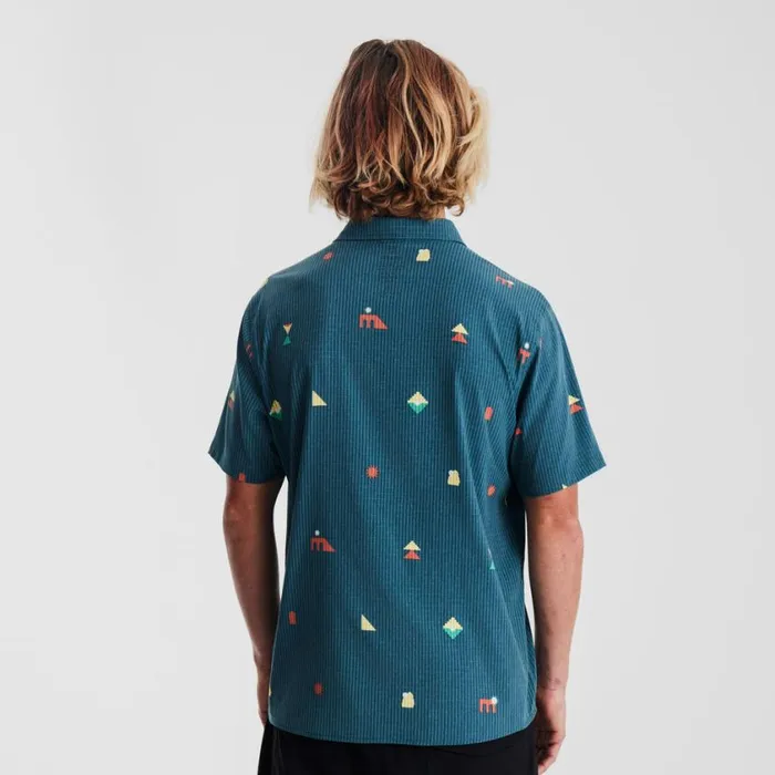 Shirts Men Roark Bless Up Breathable Stretch Shirt Costa
