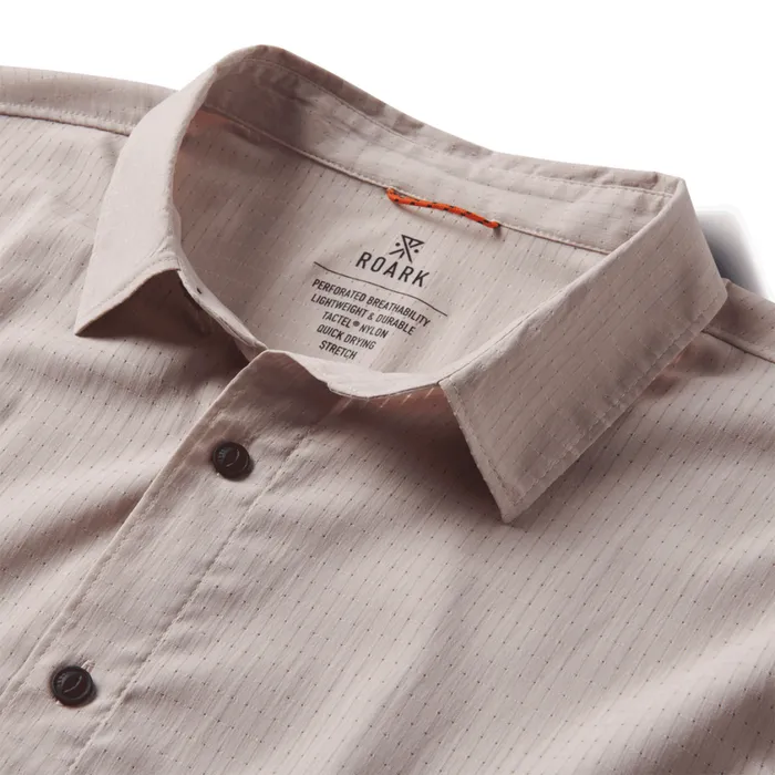 Shirts Men Roark Bless Up Breathable Stretch Shirt Dusty Lilac