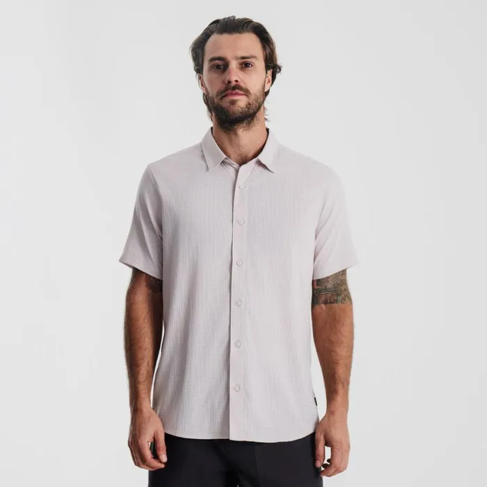 Shirts Men Roark Bless Up Breathable Stretch Shirt Dusty Lilac