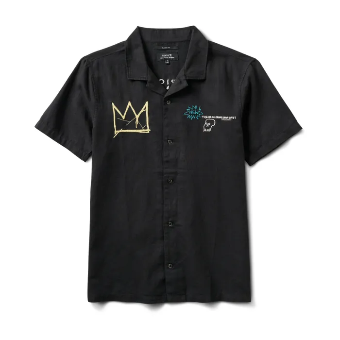 Shirts Men Roark Gonzo Camp Collar Shirt Basquiat