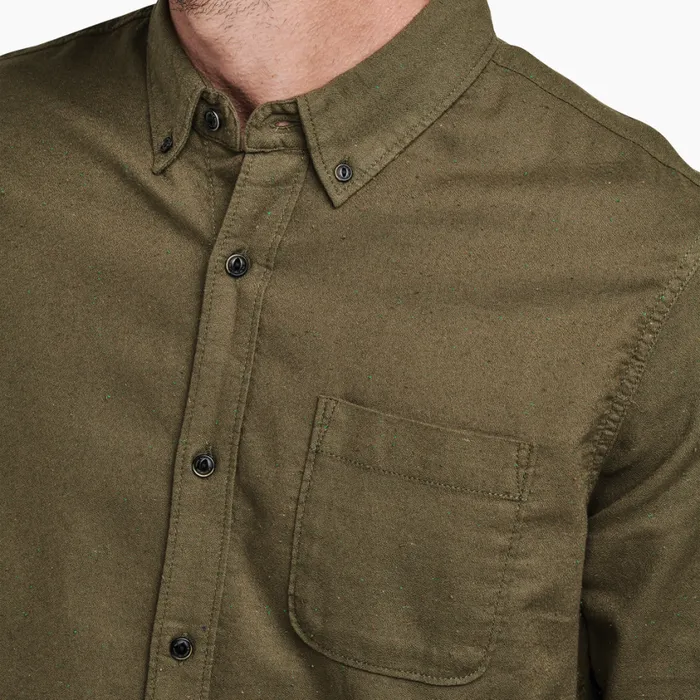 Shirts Men Roark Scholar Long Sleeve Shirt Military