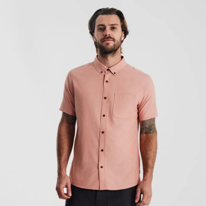 Shirts Men Roark Scholar Oxford Shirt Saffron Red