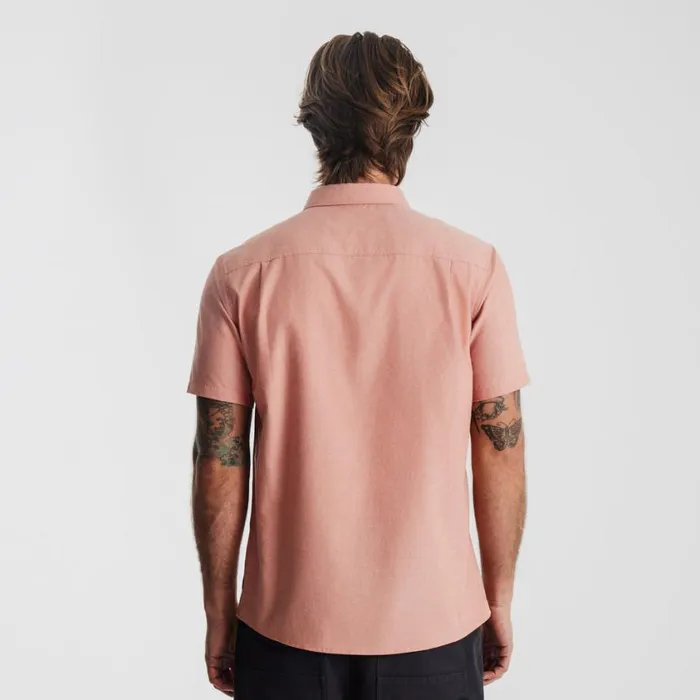 Shirts Men Roark Scholar Oxford Shirt Saffron Red