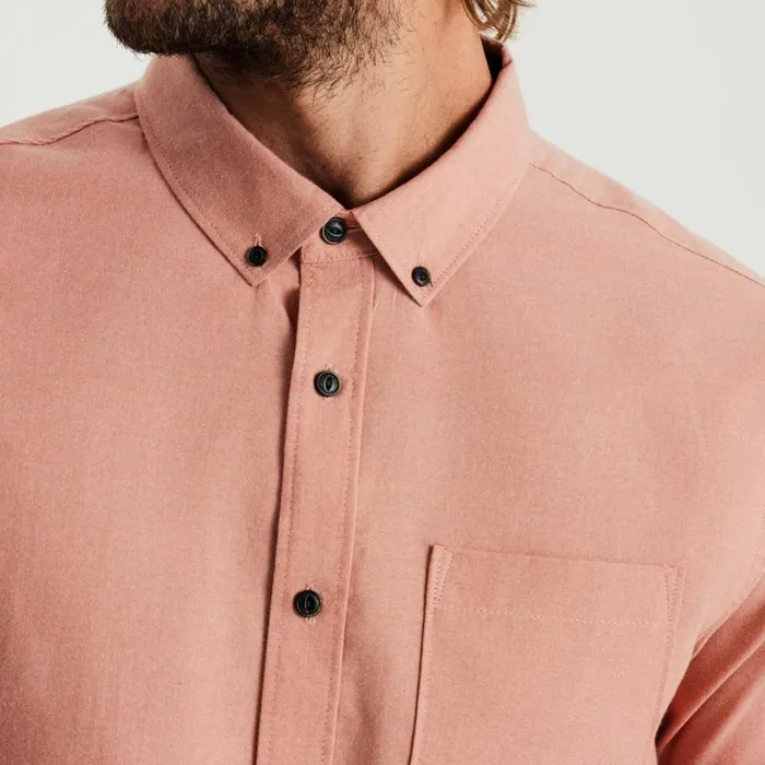 Shirts Men Roark Scholar Oxford Shirt Saffron Red