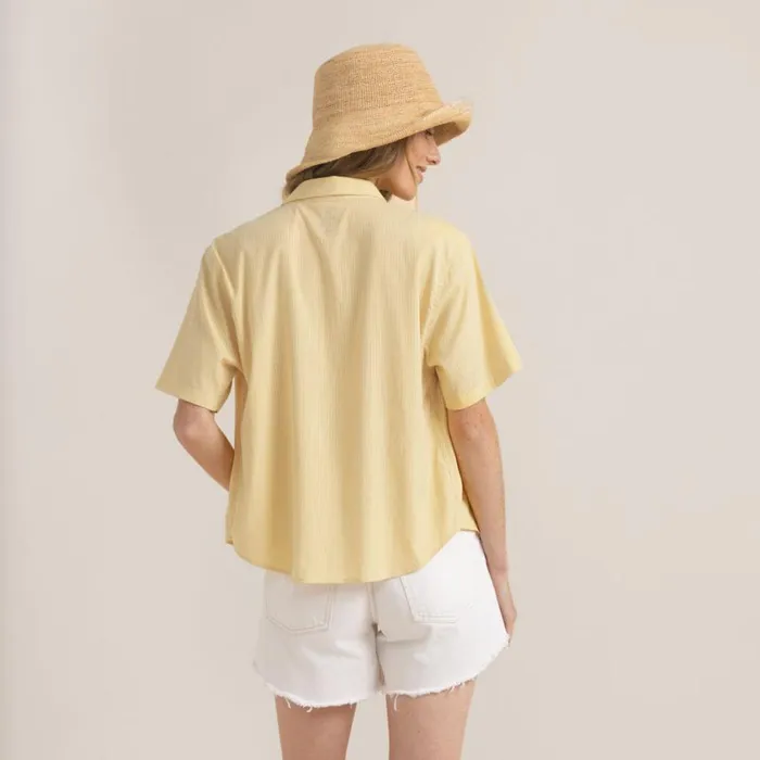 Shirts Women Roark Bless Up Breathable Stretch Shirt Heart Studio Sand