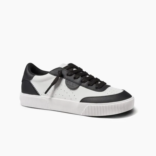 Shoes Women REEF Lay Day Seas Blackwhite Leather