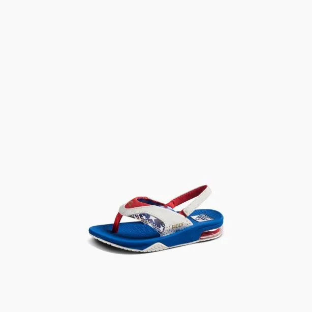 Shop Now Kids REEF Little Fanning Red White And Blue