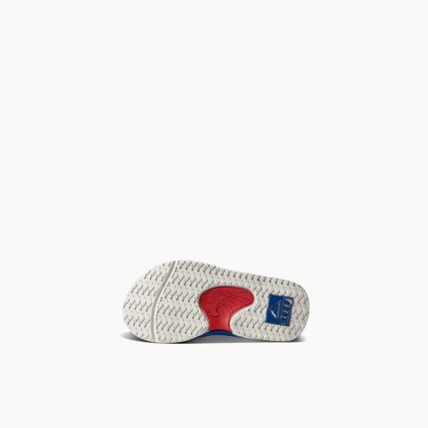 Shop Now Kids REEF Little Fanning Red White And Blue