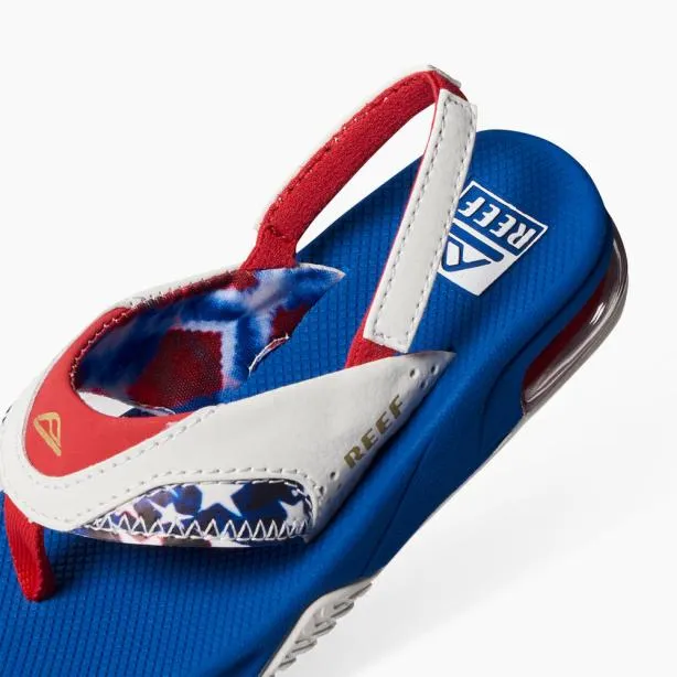 Shop Now Kids REEF Little Fanning Red White And Blue