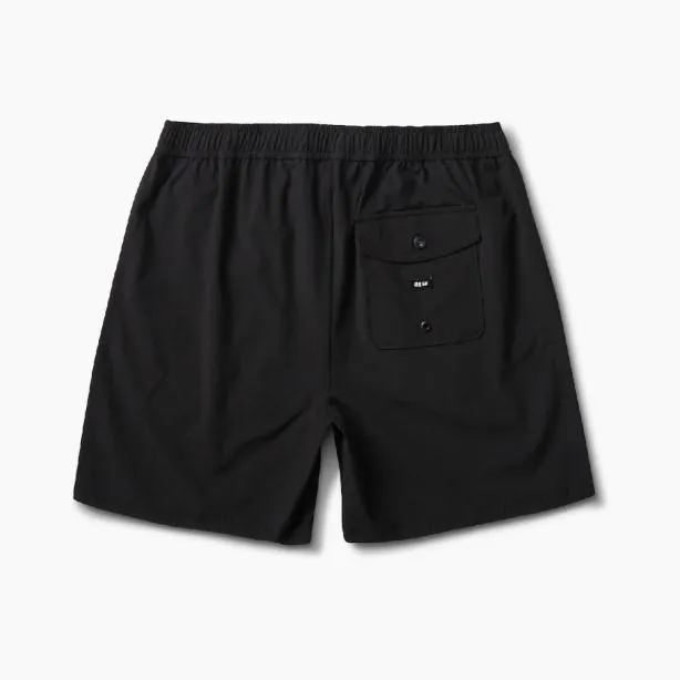 Shorts and Board Shorts Men REEF Fields Elastic Waist Walk Short 17034 Caviar