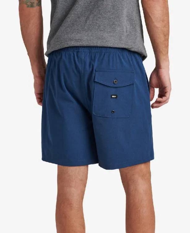 Shorts and Board Shorts Men REEF Fields Elastic Waist Walk Short 17034 Insignia Blue