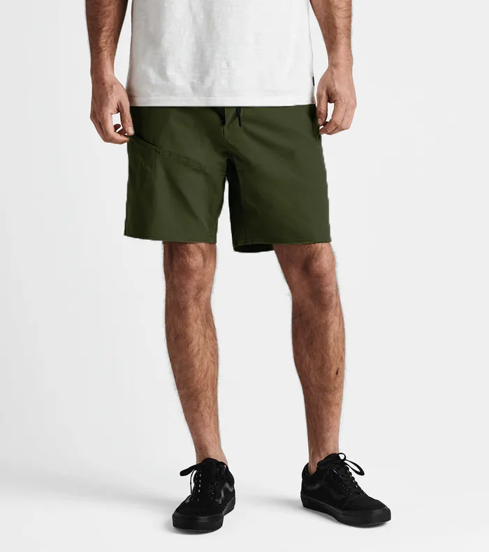 Shorts Men Roark Explorer Long Road Shorts 18034 Dark Military