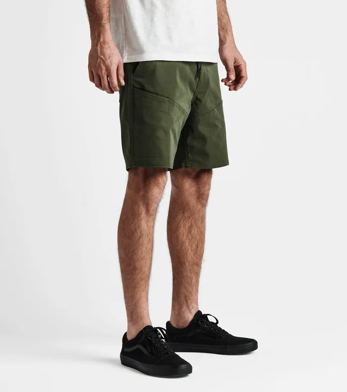 Shorts Men Roark Explorer Long Road Shorts 18034 Dark Military