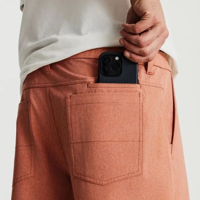 Shorts Men Roark Hybro Hybrid Shorts 17034 Saffron Red