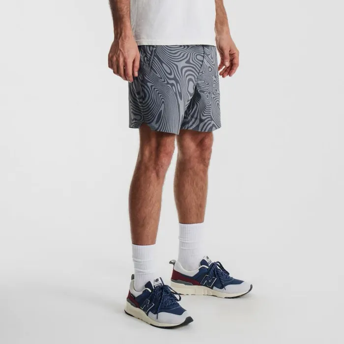 Shorts Men Roark Layover Trail Shorts 17034 Grey Psychedelic