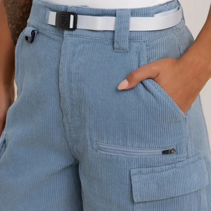 Shorts Women Roark Canyon Corduroy Shorts Lagoon