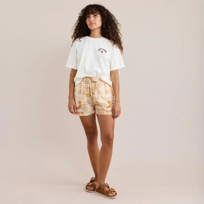 Shorts Women Roark Idle Shorts Hinano Golden