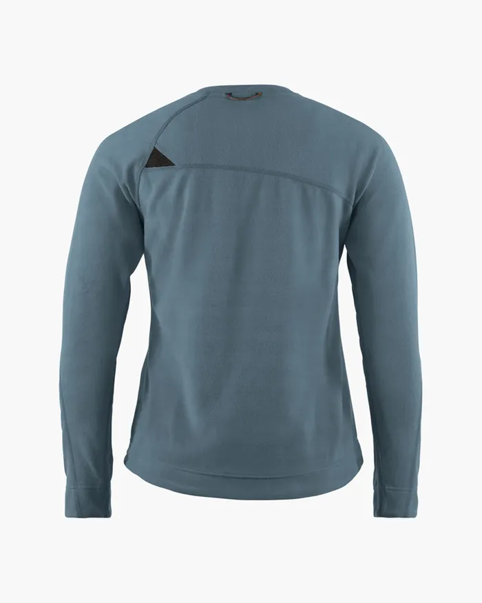 Sigyn Crew Sweater Thistle Blue Women Klttermusen Fleeces and Sweaters
