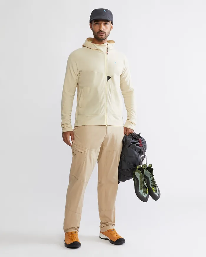 Sigyn Hooded Zip Clay Men Klttermusen Fleeces and Sweaters