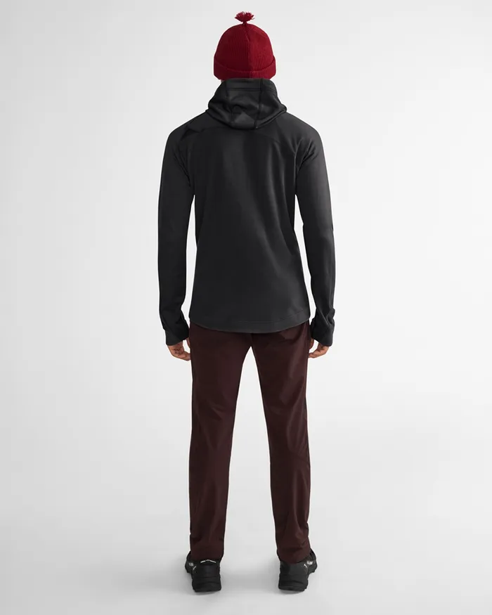 Sigyn Hooded Zip Raven Men Klttermusen Fleeces and Sweaters