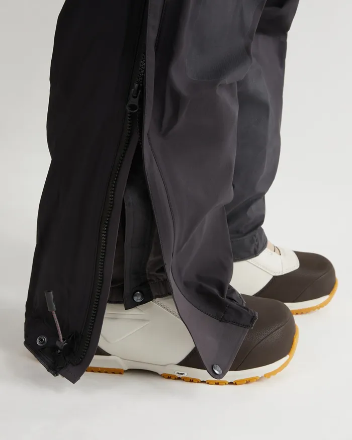 Skade 20 Salopette Pants Black Men Klttermusen Waterproof Pants