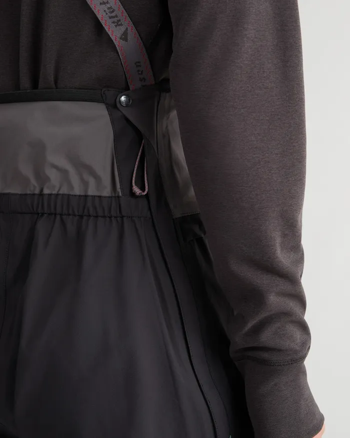Skade 20 Salopette Pants Black Men Klttermusen Waterproof Pants