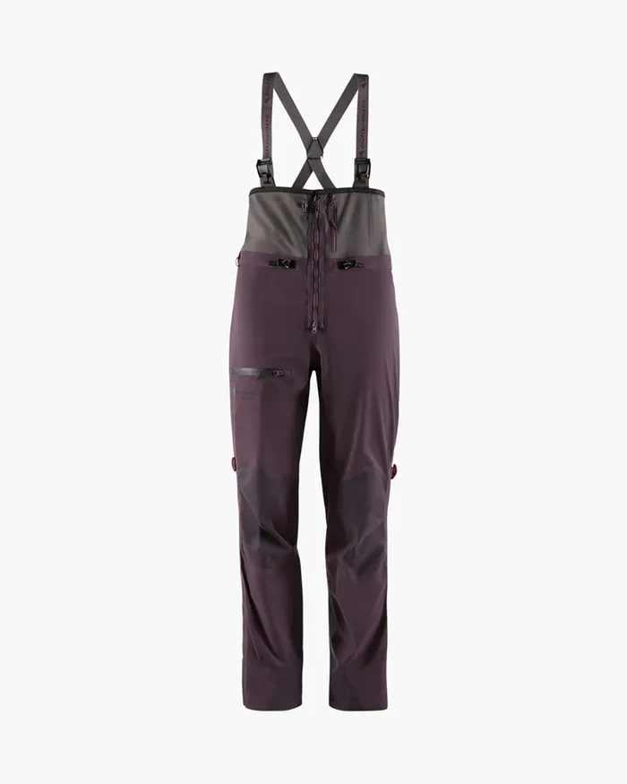 Skade 20 Salopette Pants Grape Women Klttermusen Waterproof Pants