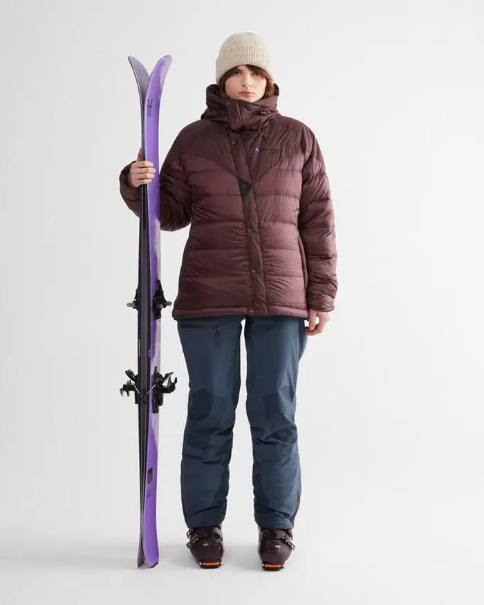 Skade 20 Salopette Pants Grape Women Klttermusen Waterproof Pants