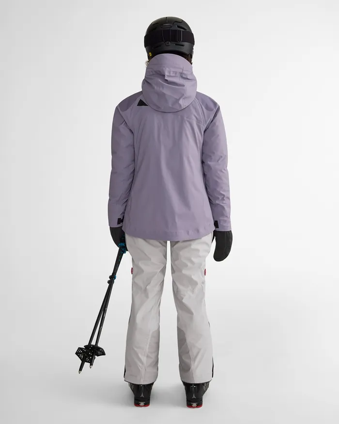 Skirner Cutan Jacket Amber Gold Women Klttermusen Waterproof Jackets