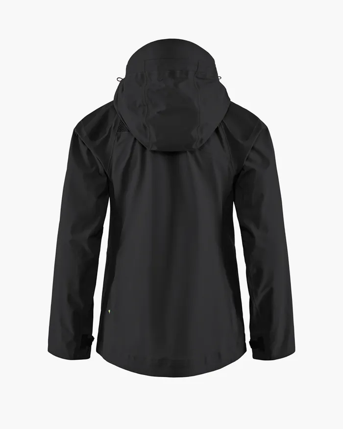 Skirner Cutan Jacket Black Women Klttermusen Waterproof Jackets