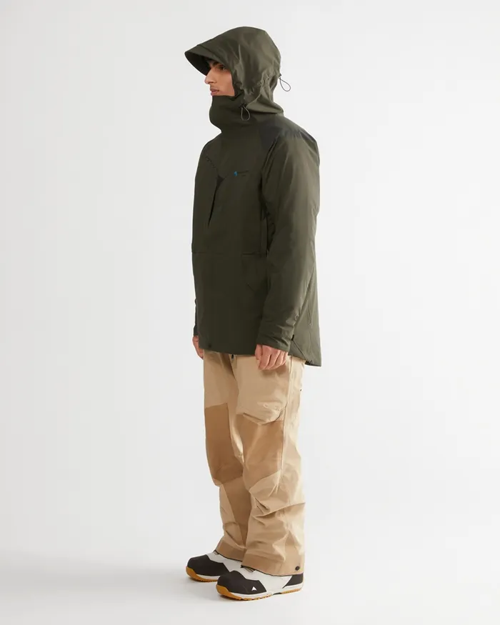 Skirner Waterproof Cutan Jacket Rosin Green Men Klttermusen Waterproof Jackets