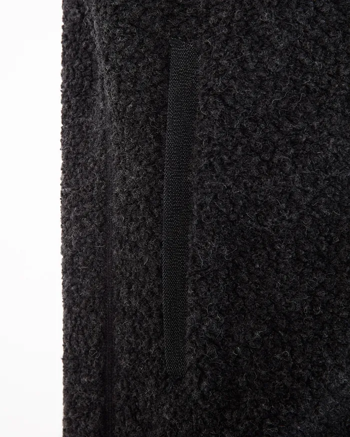 Skoll Durable Wool Vest Charcoal Men Klttermusen Vests