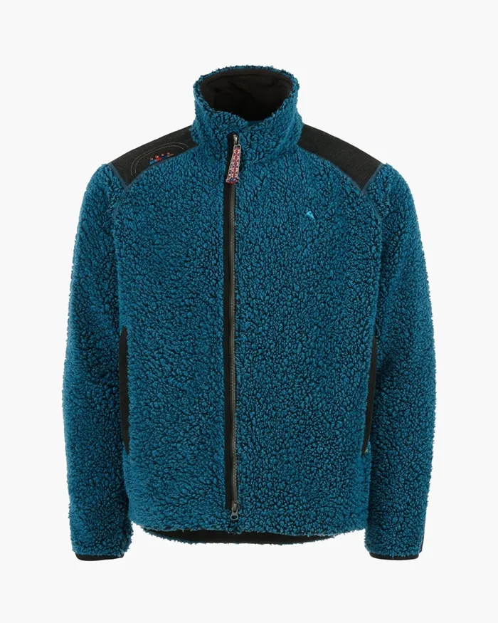 Skoll Zip Britta Britta MarakattLabba Cobolt Blue Men Klttermusen Fleeces and Sweaters