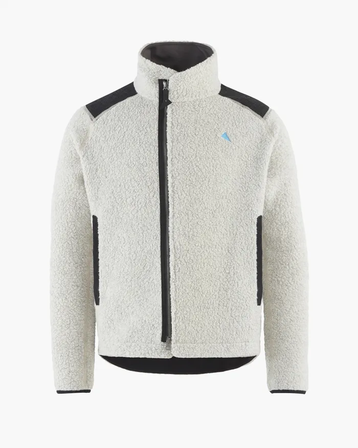Skoll Zip Durable Wool Jacket Dark Moon Men Klttermusen Fleeces and Sweaters