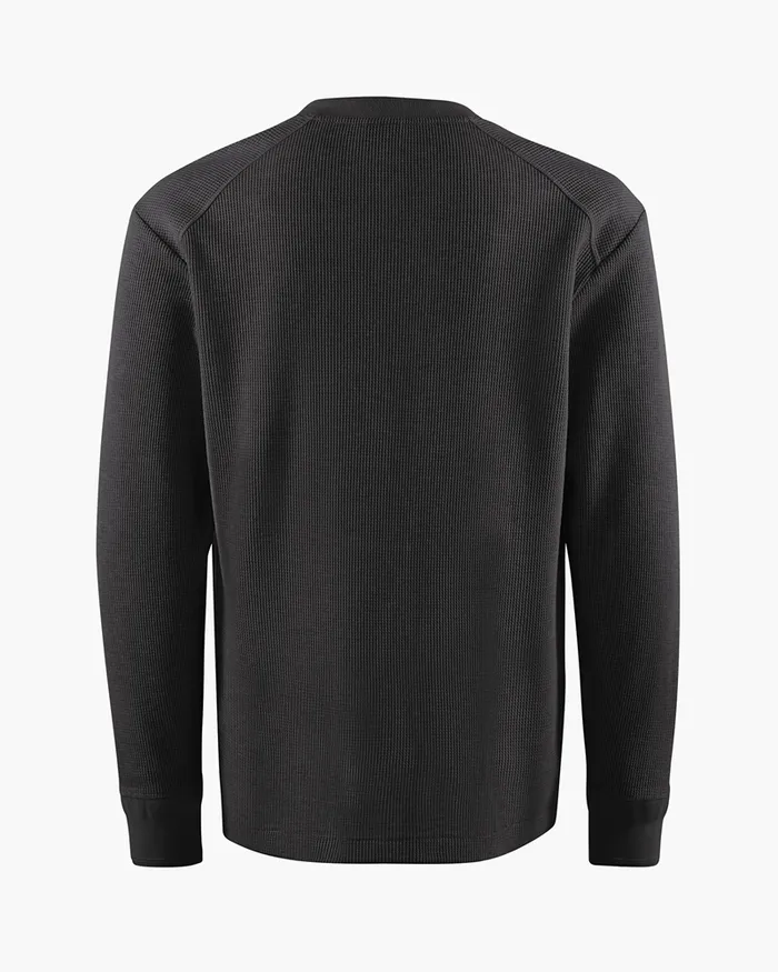 Snotra Long Sleeve Crewneck Raven Men Klttermusen Fleeces and Sweaters