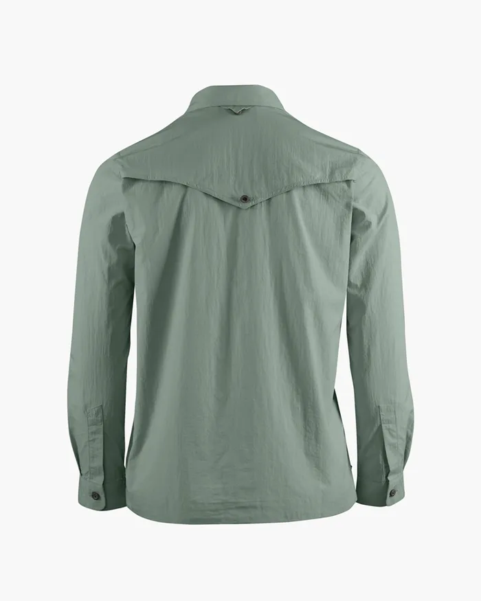 Syn Long Sleeve Shirt Green Lake Women Klttermusen Shirts