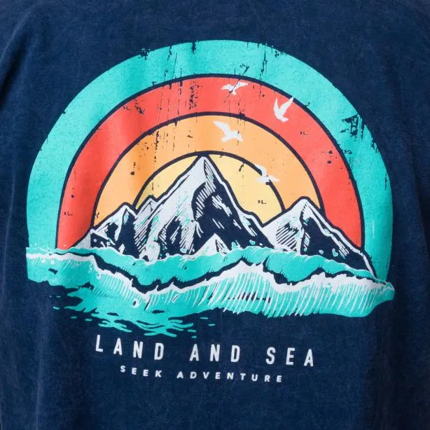TShirts Men REEF Outdoorz Tee Blue TShirts Men REEF Outdoorz Tee Blue