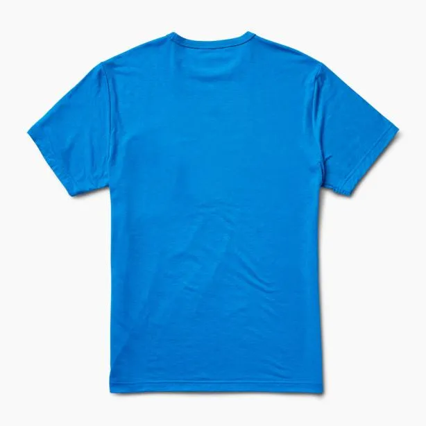 TShirts Men REEF Smith Short Sleeve Pocket TShirt French Blue