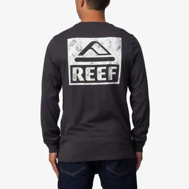 TShirts Men REEF Wellie Long Sleeve TShirt Phantom